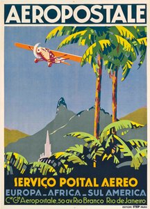 Aéropostale. Rio de Janeiro, ca. 1928-1930 von Unbekannt