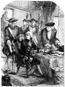 Verhaftung von Sir William Wyndham, ca. 1715, 19. Jahrhundert