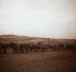 Artillerie, Genicourt, Nordfrankreich, um 1914-1918