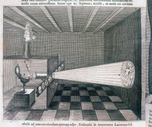 Künstlerhilfen, Camera Obscuras Camera obscura von Unbekannt