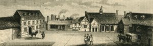 Arundel House nach Norden, 17. Jahrhundert