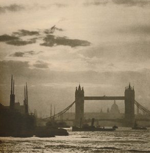 Wie die Schiffe London vom Pool aus sehen, ca. 1935 von Unbekannt