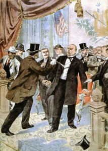 Ermordung von William McKinley, 25. Präsident der USA, 1901