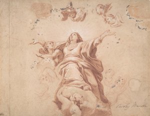 Mariä Himmelfahrt nach Carlo Maratta von Unbekannt