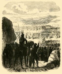 Attila auf dem Scheiterhaufen, nach seiner Niederlage durch Aetius, 453 n. Chr., 1890