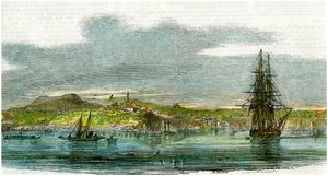 Auckland, Neuseeland, um 1880 von Unbekannt