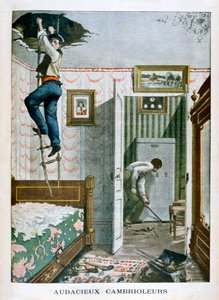 Kühne Einbrecher, 1901 von Unbekannt