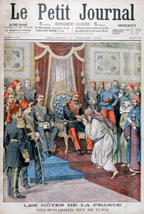 Audienz bei Muhammad IV. al-Hadi, dem Bey von Tunis, 1904 von Unbekannt