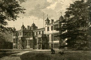Audley End, Westfront, 1898