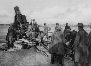 Österreichischer Mörser, Erster Weltkrieg, 1915
