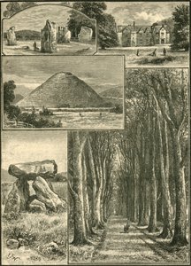 Avebury. Littlecote. Silbury. Devils Den. Grand Avenue., 1898 von Unbekannt