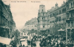 Avenida Rio Branco - Rio de Janeiro von Unbekannt