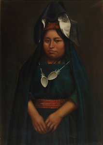 Aymara-Mädchen, ca. 1890-1892 von Unbekannt