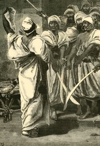 Bagaeus überbringt seine Botschaften an die persische Wache, 1890 von Unbekannt