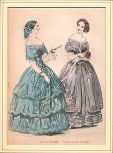 Ballkleid & Abendkleid, 19. Jahrhundert