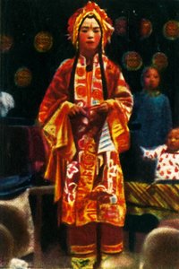 Balladensänger, China, ca. 1928