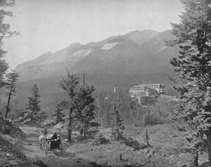 Banff Hotel, 19. Jahrhundert von Unbekannt