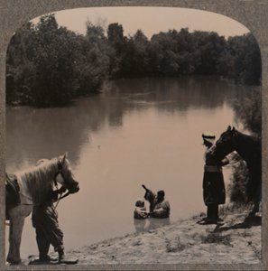 Taufe im Jordan, ca. 1900