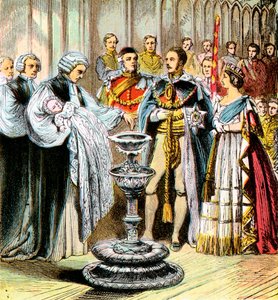 Taufe des Prinzen von Wales, 1842 um 1850er Jahre