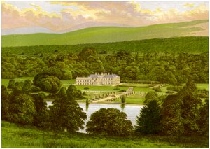 Barons Court, County Tyrone, Nordirland, Heimat des Herzogs von Abercorn, ca. 1880