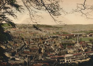Bath von Beechen Cliff, ca. 1925 von Unbekannt