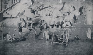 Baden in Benares, 1924