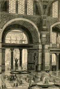 Bäder von Caracalla restauriert, 1890