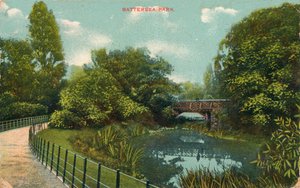 Battersea Park, um 1909 von Unbekannt