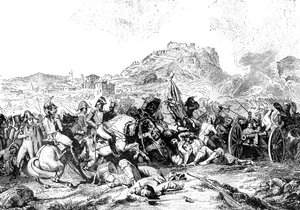 Schlacht von Castalla, Spanien, 21. Juli 1812, 1882-1884 von Unbekannt