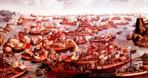Schlacht von Lepanto, Oktober 1571 von Unbekannt