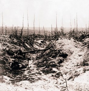 Schlachtfeld, um 1914-1918