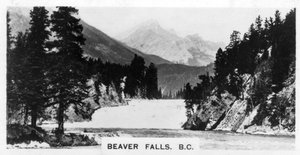 Beaver Falls, British Columbia, Kanada, um 1920er Jahre