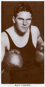 Ben Foord, südafrikanischer Boxer, 1938