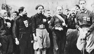 Benito Mussolini 1883-1945 italienischer faschistischer Diktator, 1922