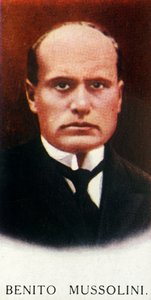 Benito Mussolini von Unbekannt