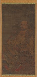 Bhadra, der sechste Luohan, 1345 von Unbekannt