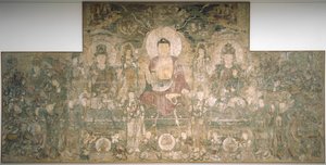 Bhaisajyaguru, der Buddha der Heilung und Medizin, ca. 1319 von Unbekannt