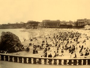 Biarritz - A la Grande Plage, ca. 1930