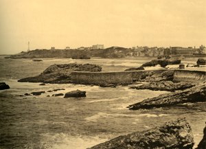 Biarritz - La Digue de la Cafetiere, ca. 1930