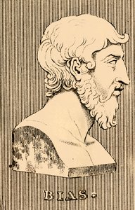 Bias, gestorben 530 v. Chr., 1830 von Unbekannt