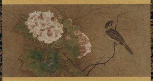 Vogel und Blumen, Muromachi-Periode, 15.-16. Jahrhundert