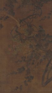 Vögel, Weinreben und Blumen, Ming-Dynastie, 1368-1644 von Unbekannt