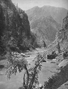 Black Canyon des Gunnison, Col., um 1897