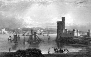 Black Rock Castle, nahe Cork, 19. Jahrhundert von Unbekannt