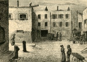 Bleeding Heart Yard, um 1872