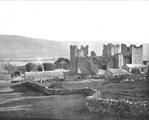 Bolton Castle, Wensleydale, North Yorkshire, 1894 von Unbekannt
