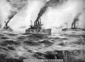 Bombardierung von Matanzas, 1898, 1920er Jahre von Unbekannt