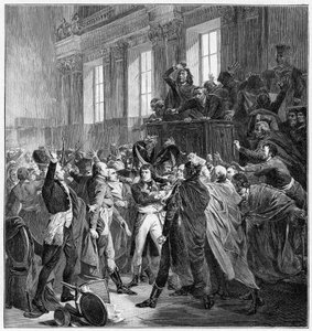 Bonaparte und der Rat der Fünfhundert in St. Cloud, 10. November 1799, 1900