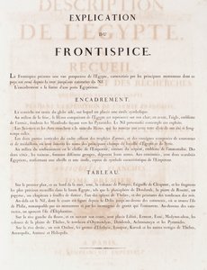 Buch: Beschreibung von Ägypten von Unbekannt