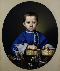 Junge aus der Familie Terlikov, 1870er-1880er von Unbekannt